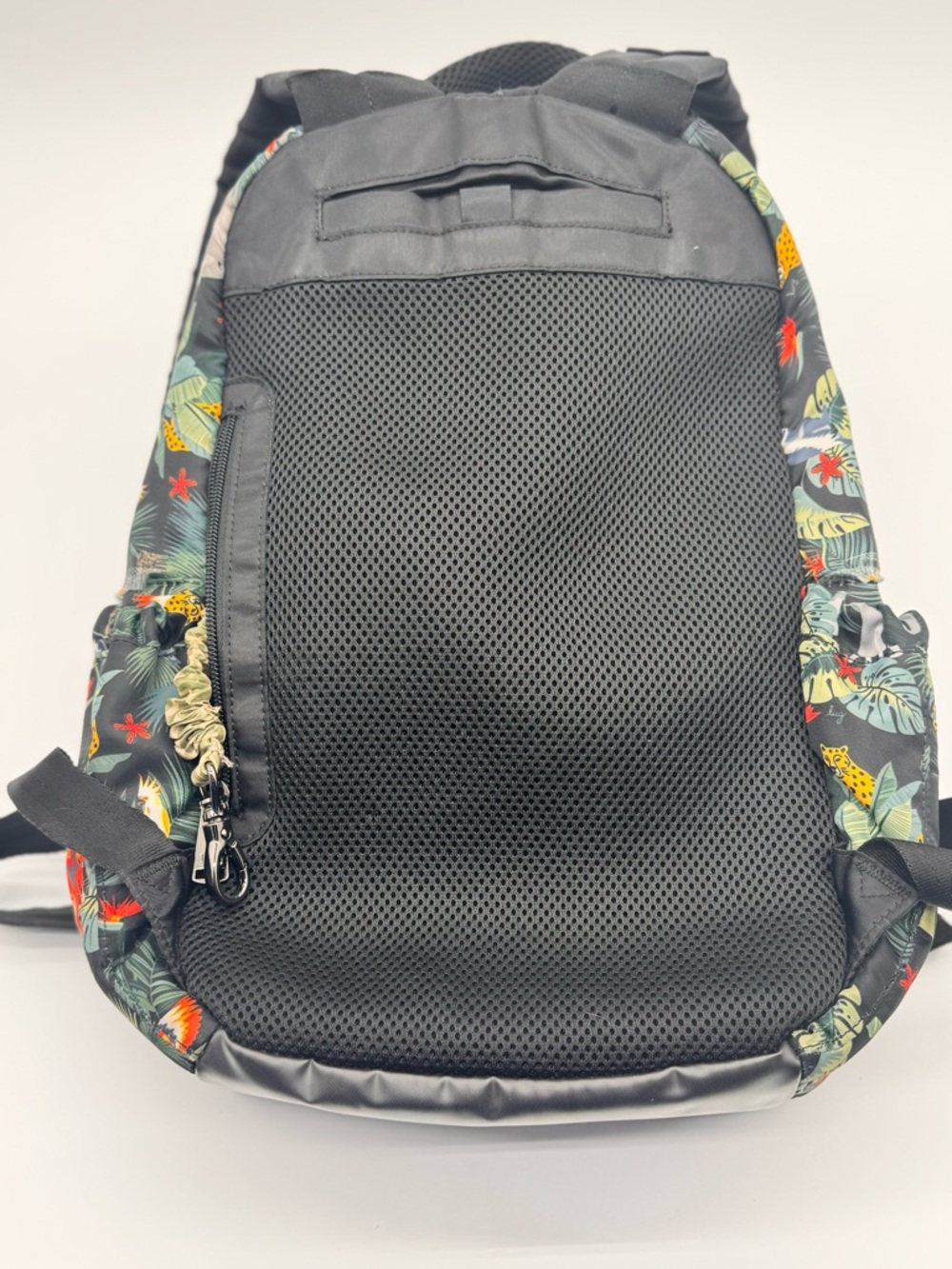 Lug Black Backpack with Tropical Leaf Accents - Picture 3 of 11